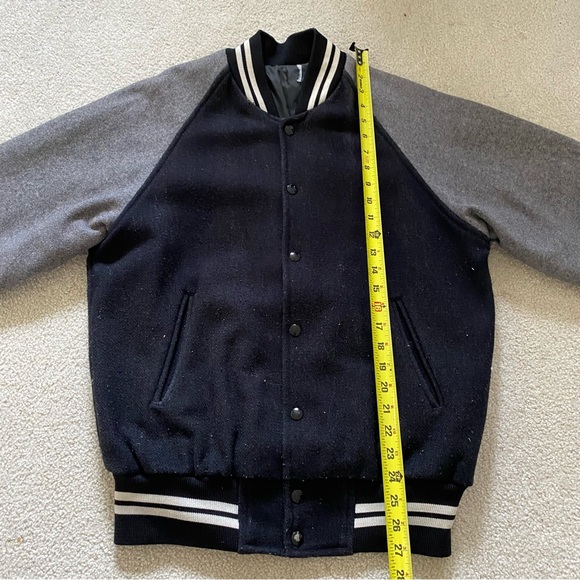Vintage Wool Blend Varsity Jacket - Picture 5 of 8